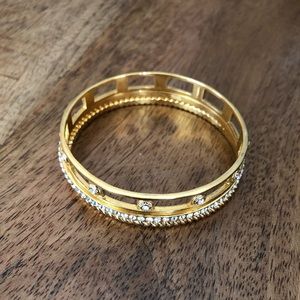 Coach woman’s gold bracelet set